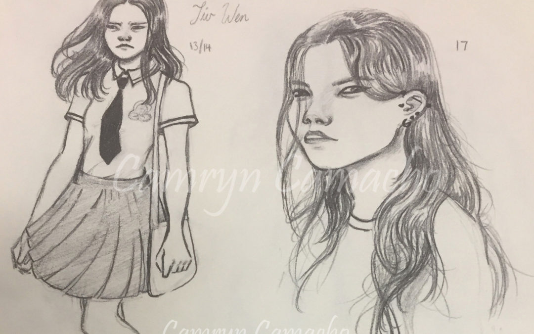 Original Character Design (Liu-Wen)